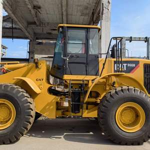 Used 6000KG Rated Load Wheel Loader 2022 <b>CAT</b> 966H Construction Equipment Nice Running Power Engine 239KW Low Working Hours - Product Image 4