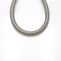 Nouveau tuyau d'eau flexible tressé en acier inoxydable SS304 F1/2 M1/2 avec écrou en laiton pour robinet de salle de bain et bidet, design moderne
