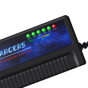 Bộ sạc axit chì cho xe máy điện và xe đạp điện 60V 20Ah Sáu đèn chống đảo ngược Bảo vệ phân cực ngược - Product Image 3