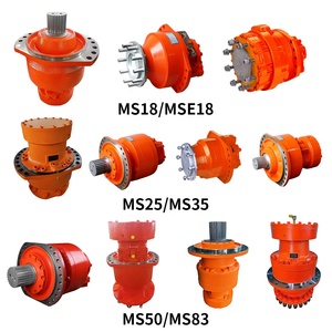 Blince MS83 MS125 Hydraulic Wheel Hub Motor <b>Poclain</b> Hydraulic Piston Motor with Break for <b>Excavator</b> Mining Equipment - Product Image 3