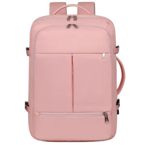 Sac à dos d'ordinateur Oxford léger personnalisé avec port USB, pour les voyages d'affaires de courte durée, grande capacité, sac à dos pour femmes - Product Image 1