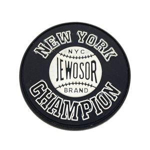 Competitive Price Sew-on Accessory Customized Brand logo Silicone Rubber Patch - Product Image 3