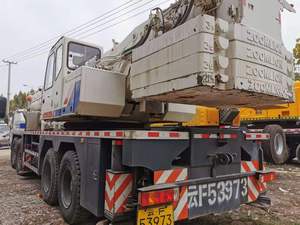 รถเครน QY80V 80ตันสำหรับรถบรรทุกภูมิประเทศแบบขรุขระสำหรับเคลื่อนย้ายได้ดีไซน์แบบมืออาชีพ - Product Image 4