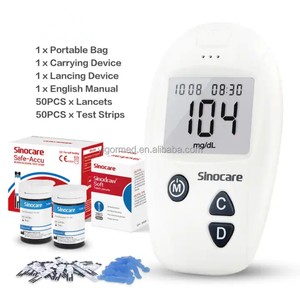 Monitor de Glucosa en Sangre No Invasivo Seguro y Preciso <span class=keywords><strong>Sinocare</strong></span>, Tiras Reactivas para la Prueba de Glucosa en Sangre, Medidor de Glucosa en Sangre Portátil - Product Image 3