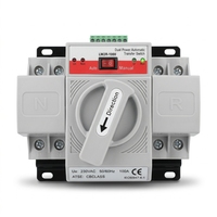 Nouveau modèle 2P 63A Commutateur de transfert automatique intelligent pour générateur, Commutateur de commutation de puissance, Contrôleur ATS 50HZ/60HZ