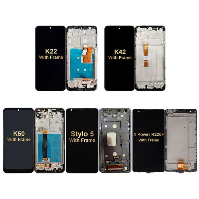 Lcd Touch Screen Replacement Mobile Phone Digital Display for LG G4 G5 K22 K42 K50 K92 Q92 Stylo 5 6 V20 V50S V60 ThinQ 5G