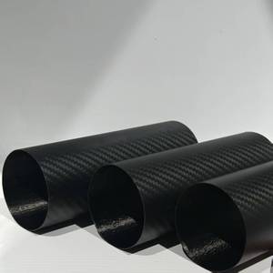 Tube rond en fibre de carbone léger haute résistance avec une excellente capacité de charge et des dimensions personnalisables - Product Image 3