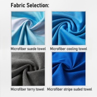 Serviette de plage estivale rayée à motifs tropicaux en microfibre ultra-fine, séchage rapide, absorbante, douce, portable, châle de mode sur mesure