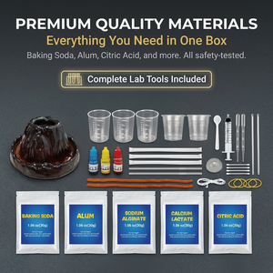 Ciencia e Ingeniería, 52 <span class=keywords><strong>en</strong></span> 1, Experimentos de Química, Juguete Educativo para Niños, Kit de Experimentos de Cultivo de Cristales - Product Image 6