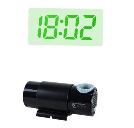 Corps noir + vert LED