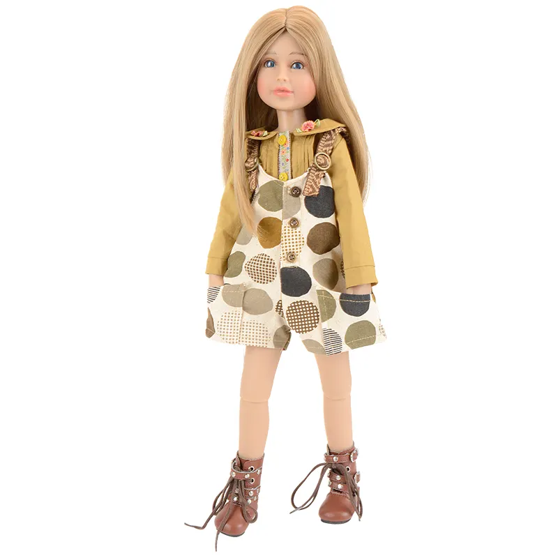 エブリエスト安全で健康的な素敵なロリ人形モデルおもちゃ用の18インチビニール可動BJD人形