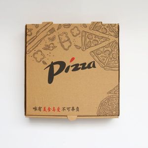 <span class=keywords><strong>Scatole</strong></span> per <span class=keywords><strong>Pizza</strong></span> riutilizzabili di <span class=keywords><strong>dimensioni</strong></span> personalizzabili all'ingrosso con goffratura e rivestimento UV in cartone ondulato contenitore per alimenti da asporto - Product Image 6