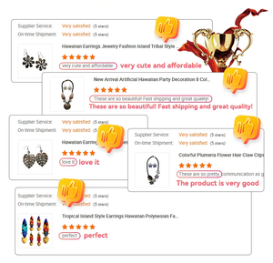 Hawaiian Lei Kukui dado <span class=keywords><strong>Collana</strong></span> <span class=keywords><strong>con</strong></span> il Rosso <span class=keywords><strong>Tartaruga</strong></span> Dipinto A Mano - Product Image 4