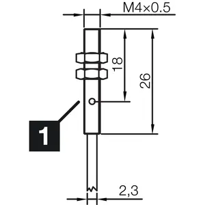 INSM-M04-B0.8NO-2C - Product Image 2