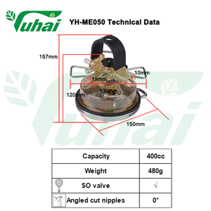 デラバル搾乳機クラスター400CC容量PSU原材料軽量クロー（牛乳抽出機用） - Product Image 4