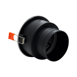 Salida de Aire Redonda Ultrafina Empotrada de ABS con Sistema Snap-in, Rejilla de Ventilación de Aire Fresco Oculta Ajustable con <span class=keywords><strong>Malla</strong></span> - Product Image 4