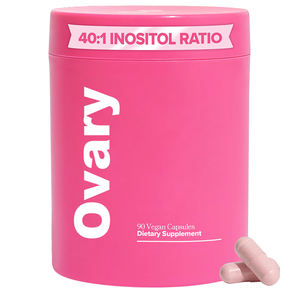 Kapsul Pendukung Kesehatan Ovarium Khusus Wanita, Penyeimbang Hormon dengan Suplemen Inositol, DIM, dan Asam Folat - Product Image 1