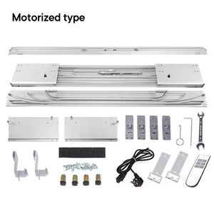 Mecanismo de Puerta Corredera Paralela de Alta Resistencia GQK GX2261, Herraje de Gabinete Coplanar Empotrado, Sistema de Cierre Suave, Aleación de Aluminio, Deslizamiento Suave - Product Image 5