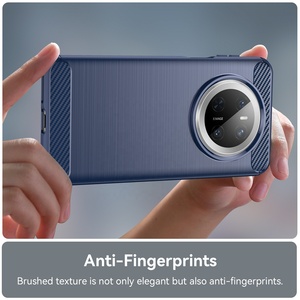 <span class=keywords><strong>Coque</strong></span> de téléphone en fibre de carbone souple en <span class=keywords><strong>silicone</strong></span> pour <span class=keywords><strong>Huawei</strong></span> Mate Pura P40 Nova P Smart 2021, 70 Pro, 70 Ultra, 11, Skin Luxury - Product Image 6