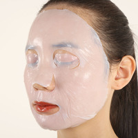 Masque facial en bio-cellulose nourrissant au rétinol, vitamine C et collagène, anti-âge, hydratant et éclaircissant, pour femme