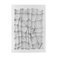 Relief tridimensionnel de haute qualité peint à la main objet d'art abstrait peinture décoration de salon autre art mural