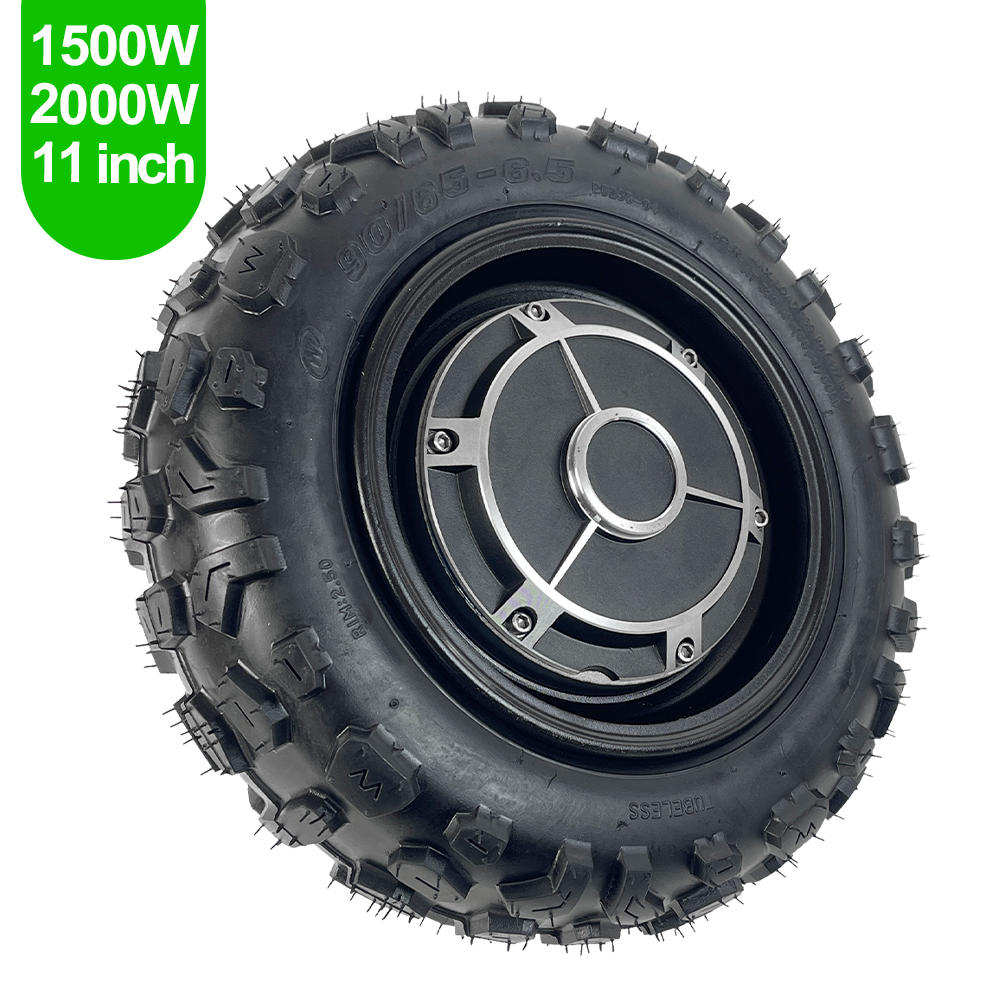11 Inch Hub Motor Wheel - 36V 1500W to 60V 2000W BLDC Power