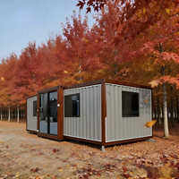Maison conteneur en acier de 10 pieds à assemblage rapide, design pliable, villa portable extensible, espace de vie, atelier, bureau, bâtiment, garantie 5 ans