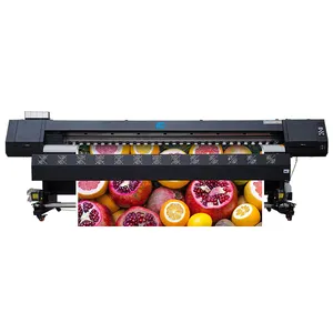 Multifunctionele 3.2M 8ft Printer Solvent Digitale Inkjet Grando Printer Kleren Printers