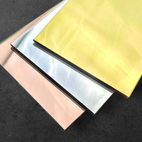Échantillon Gratuit : Plaques Acryliques Miroir pour Signalétique – Couleurs Riches, Épaisseur 0,8-6mm, Noir/Argent, Découpe Facile, Résistantes au Feu et à la Chaleur