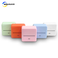 Imprimante thermique portable sans fil Direct 2 pouces pour étiquettes et codes-barres, mini imprimante thermique portable 58 mm Bluetooth USB pour autocollants
