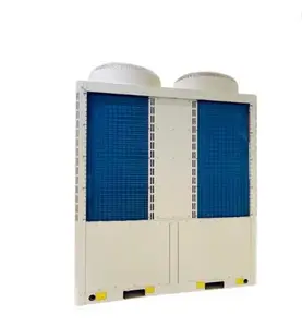 Harga pabrik Modular berpendingin udara pendingin gulir pendingin R410A sistem pendingin pemanas refrigeran PLC kontrol terpusat