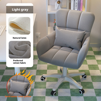 Chaise de bureau ergonomique en tissu, réglable en hauteur, moderne et confortable pour la maison et le bureau