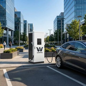 Station de recharge rapide pour véhicules électriques 60 kW, chargeur extérieur intelligent, IP54, RFID, haute puissance, CE, montage au sol - Product Image 6