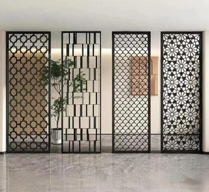 Exquisito panel de arte a medida divisor para oficina reunión sala de estar restaurante Pantalla de partición decorativa - Product Image 1