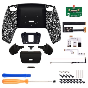 ชุดอุปกรณ์ EXtremeRate Rubberized White Remappable Rise 2.0 Remap Kit สำหรับคอนโทรลเลอร์ PS5 รุ่น BDM 010 และ BDM 020 - Product Image 2