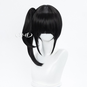 Perruque en polyester ND <span class=keywords><strong>Kanao</strong></span> Tsuyuri pour <span class=keywords><strong>cosplay</strong></span>, idéale pour Comic-con, Halloween et fêtes costumées - Product Image 6