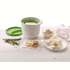 <span class=keywords><strong>Kit</strong></span> de fabrication de <span class=keywords><strong>fromage</strong></span> au micro-ondes en plastique réutilisable sans BPA avec couvercle en silicone pour faire du beurre, du yaourt et du <span class=keywords><strong>fromage</strong></span> - Product Image 5