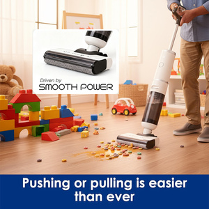 Máy hút bụi gia dụng không dây, lau khô và ướt, vệ sinh thảm và sàn nhà, sử dụng động cơ không chổi than - Product Image 5