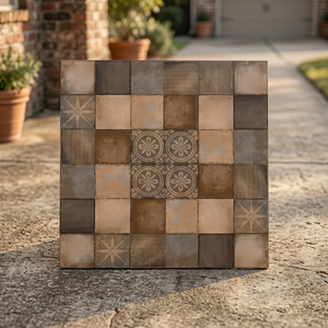 Carreaux de sol en céramique et porcelaine émaillés numériquement 400x400mm, différentes couleurs, sol extérieur haute résistance - Product Image 2