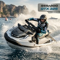 Bombardier 2026 Tout Nouveau Jet Ski BRP CLCS 3 Cylindres 4 Temps 325cv Fibre de Verre pour GTX Limited Vitesse Maximale 108km/h