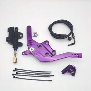 Kit Rem Kaki CNC Aluminium FMO Talaria XXX 3X Pemasangan Langsung Tanpa Merusak untuk Aksesoris Sepeda Motor - Product Image 6