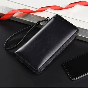 NappaレザーウォレットRFID保護オックスフォードVentroリップスティック<span class=keywords><strong>Exentri</strong></span> GuchiメダルZadigジッパー式カード仕切りショート丈 - Product Image 5