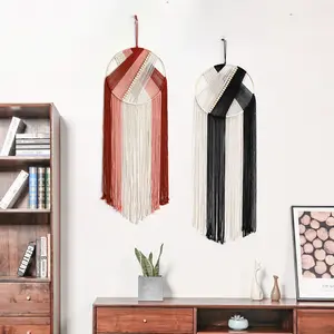 Atrapasueños de Macramé, <span class=keywords><strong>Tapiz</strong></span> de Pared Contemporáneo Tejido a Mano, Algodón Ecológico Lavable, Decoración del Hogar, Cuarto de Niños - Product Image 1