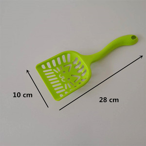 Recién llegado, pala portátil para desechar residuos de mascotas, pala de plástico para arena para gatos de fácil limpieza y cuchara de arena para gatos y perros - Product Image 5