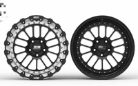 Jantes de course en aluminium forgé Beadlock VORGIN 17x4.5 15x10 17x10 18 pouces 5*120 5*114.3 6*139.7 pour BMW Ford Silverado