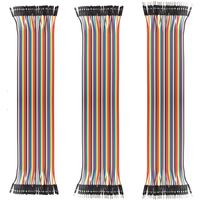 Câbles de liaison personnalisés 40 broches femelle-femelle mâle Dupont pour carte d'expérimentation GPIO