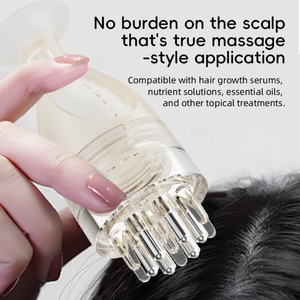 Hair Scalp Oil Applicator Mini Comb 1-5ML Essence Hair Growth Fluid Ball Scalp <b>Massager</b> Brush for Hair Growth - Product Image 4