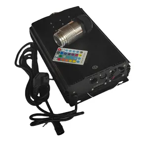 RGBW 100W LED fiber optic light engine DMX wih RF remote control optic fiber light