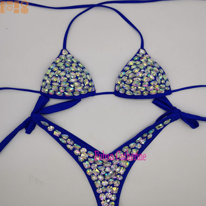 Nouveau 2026 Haut de samba <span class=keywords><strong>sexy</strong></span> pour <span class=keywords><strong>femme</strong></span>, soutien-gorge à armatures orné de pierres, tenue de spectacle pour danse du ventre, scène, soirée, boîte de nuit - Product Image 5