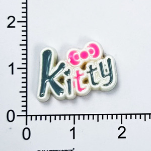 Letras de resina plástica con diseño de gatito para accesorios de joyería DIY, decoración de fundas de teléfono, zapatos y pinzas para el cabello - Product Image 5